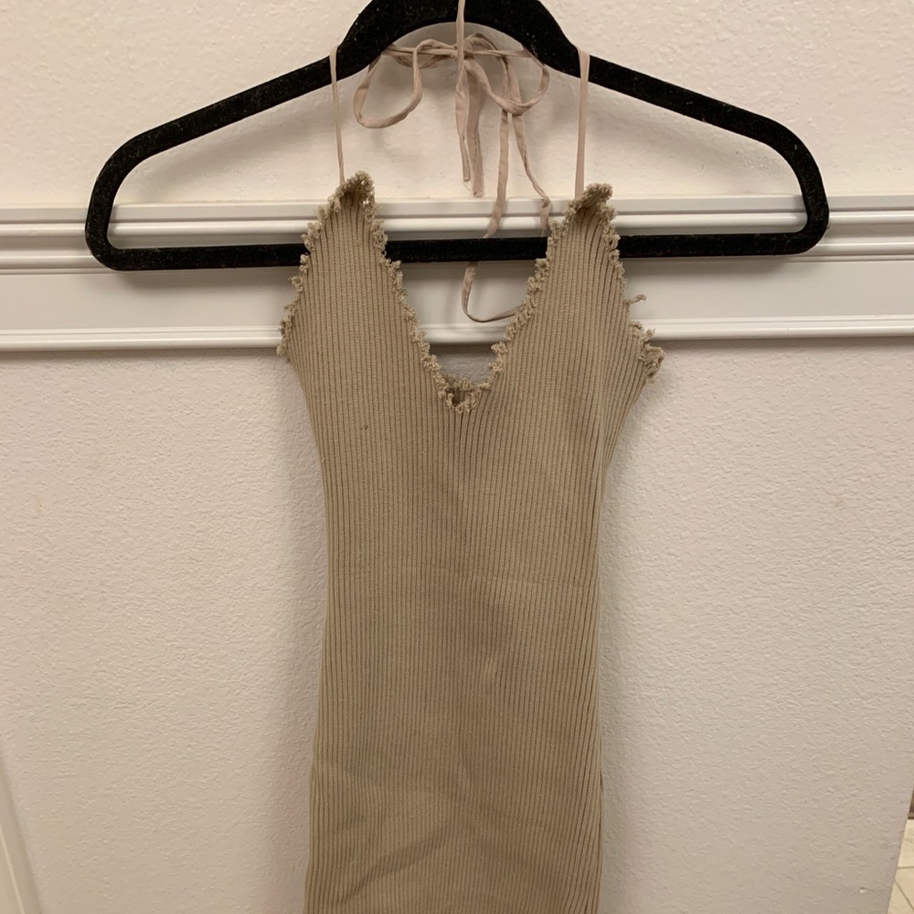Tie up dress
